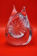CHOUETTE EN  CRISTAL DAUM