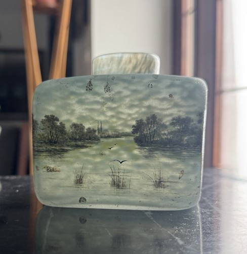 Vase verre camée daum - en,