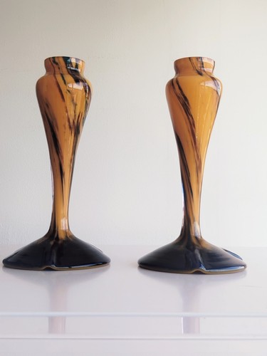 Paire pied lampe pâte - pied, de