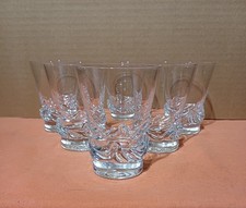 lot de 6 verres cristallerie