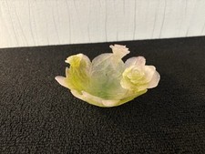 Coupelle rose cristal Daum