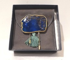 Daum Nancy. Broche en pâte de