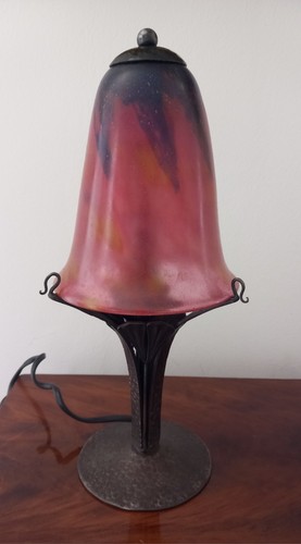 Lampe art déco - art, daum