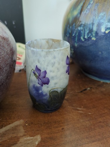 Daum nancy vase miniature - nancy,