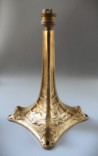 Pied lampe bronze - lampe, art