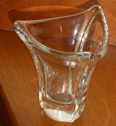 Superbe vase cristal daum - superbe,