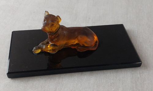 Ancien presse papier statue - ancien, /
